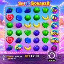 Magius - Sweet Bonanza Slot - Bonusy i kaskadowe symbole